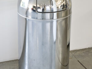 Pattumiera Graepel mod. Octopush Maxi fin. inox lucido