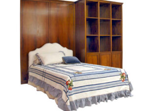 Mobile Bizzotto Tresor noce + letto Francesco