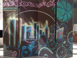 Paravento Flou Manhattan