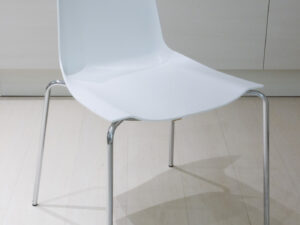Sedia Ycami mod. Camilla colore bianco